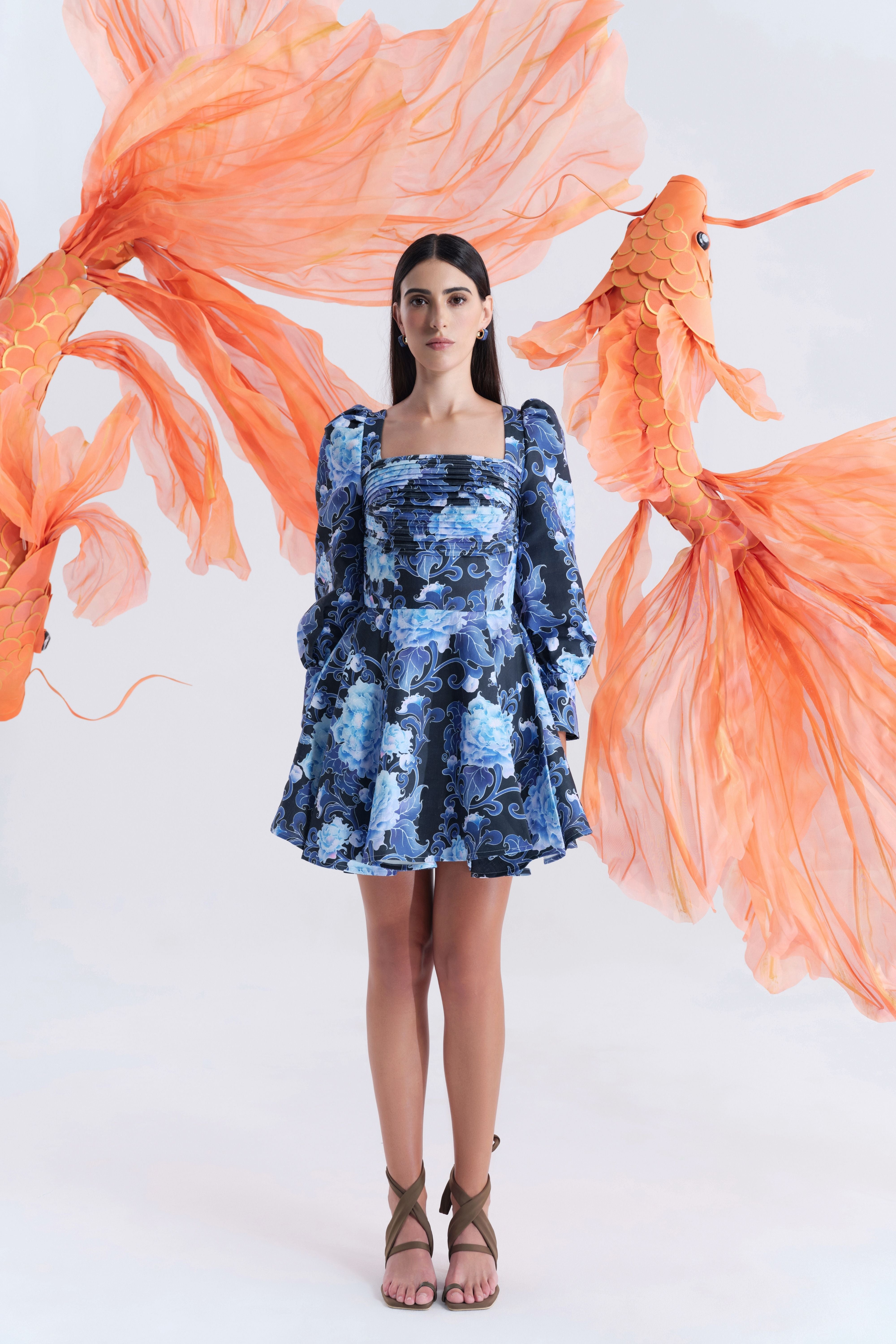 Hidden Lagoon Mini Dress