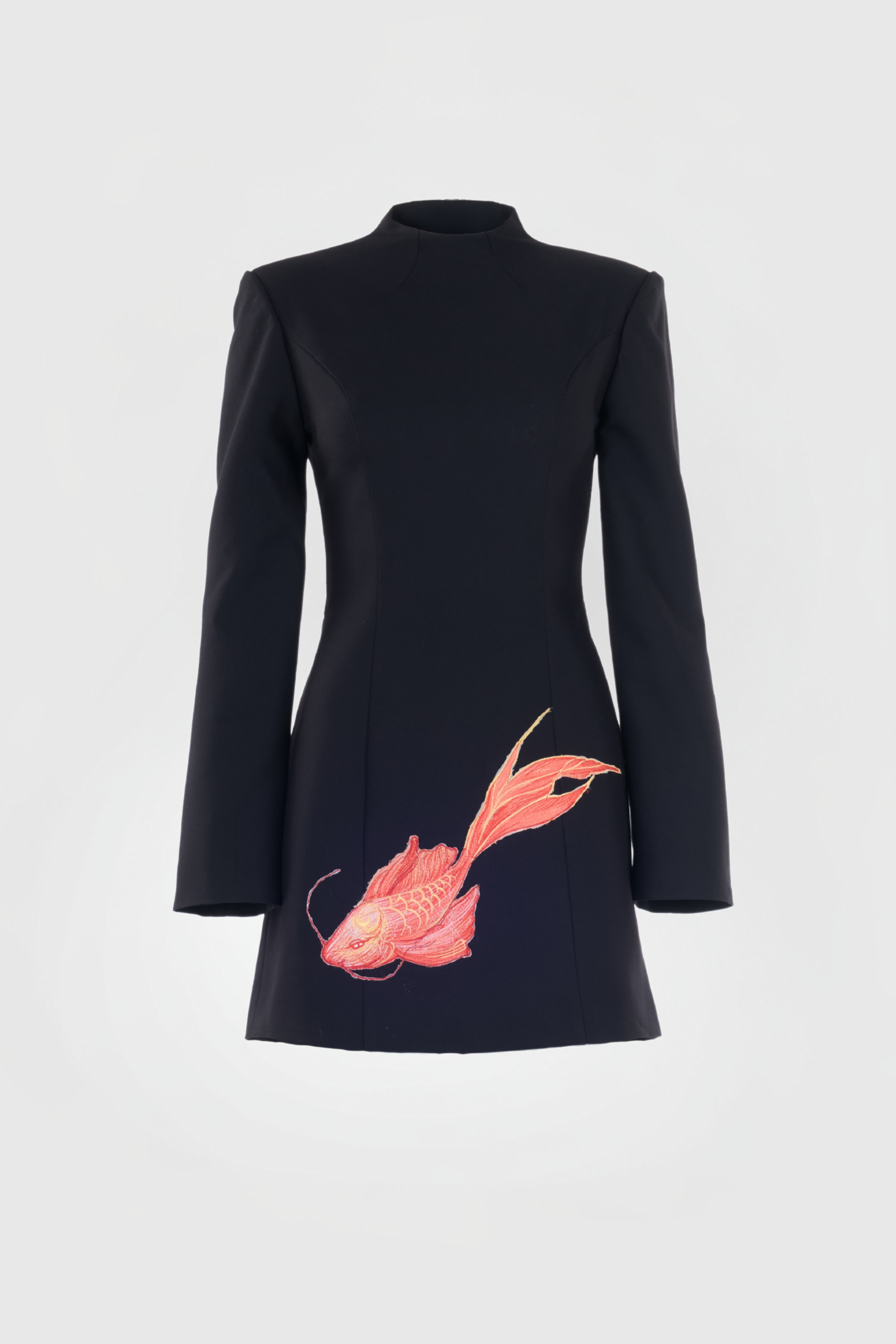Fogveil Long Sleeve Dress