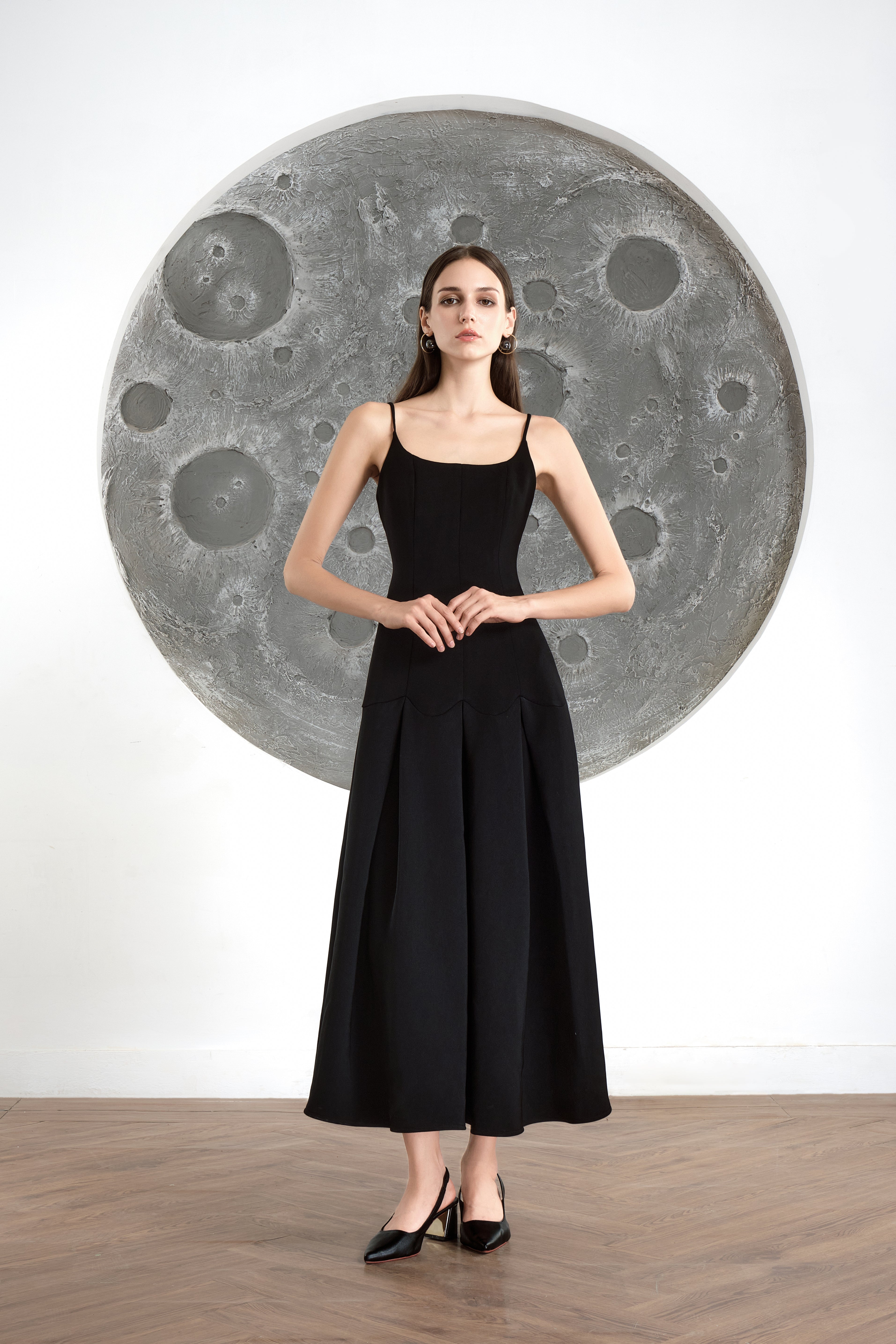 Eclipse Pleated Gown
